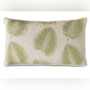Eastern Accents Areca Palm Leaf Decorative Pillow